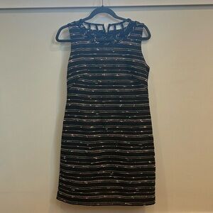 Vince Camuto colorful stripe dress